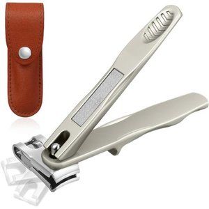 Nail Clippers for Seniors, 360 Degree Rotary Fingernail and Toenail Clippers